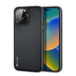 Kryt pouzdra Dux Ducis Fino z nylonového materiálu iPhone 14 Pro Max černý
