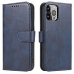 Magnet Case pro Samsung A55 s klopou a peněženkou - modrý