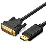 Ugreen kabel DisplayPort - kabel DVI 2m černý (DP103)