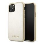 Pouzdro guess Apple iPhone 11 Pro zlaté/zlaté pevné pouzdro Iridescent Case