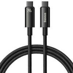 [RETURNED ITEM] Kabel USB C - USB C 480Mb/s 240W 3m Baseus Tungsten Gold CAWJ040101 - černý
