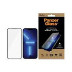 PanzerGlass E2E Microfracture iPhone 13 Pro Max 6.7" Case Friendly AntiBacterial schwarz/schwarz Pro2746