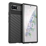 Thunder Case obal Google Pixel 6a silikonový pancéřové pouzdro černé