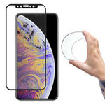 Wozinsky Full Cover Flexi Nano glass filmové tvrzené sklo s rámečkem pro iPhone 12 mini černý