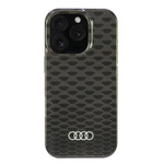 Audi IML Stitching Pattern MagSafeiPhone 16 Pro 6.3" czarny/black hardcase AU-IMLMIP16P-Q5/D3-BK