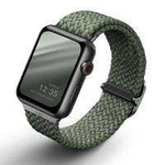 UNIQ řemínek Aspen Apple Watch 40/38/41mm Pletená zelená/cypřišová zelená