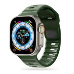 Řemínek Tech-Protect Iconband Line Apple Watch 4 / 5 / 6 / 7 / 8 / Se / Ultra (42 / 44 / 45 / 49 mm) Army Green
