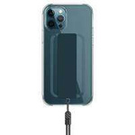 Uniq pouzdro Heldro iPhone 12/12 Pro 6,1&quot; průhledné / čiré Antimikrobiální