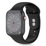 TECH-PROTECT SILICONE APPLE WATCH 4 / 5 / 6 / 7 / 8 / 9 / SE / ULTRA 1 / 2 (42 / 44 / 45 / 49 MM) BLACK