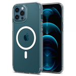 Pouzdro SPIGEN iPhone 12 Pro Max Ultra Hybrid Mag Bílá Case
