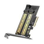 Rozšiřující karta Ugreen PCIe 3.0 x4 pro M.2 M-Key / M.2 B-Key SSD černá (CM302)