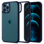 ETUI SPIGEN ULTRA HYBRID IPHONE 12 12 PRO NAVY BLUE