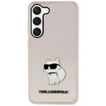 Obal Karl Lagerfeld KLHCS23MHNCHTCP S23 Plus S916 pink/pink hardcase Ikonik Choupette Case