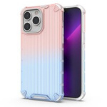Obal Ombre Protect Case obal pro iPhone 14 Pro Max pancéřový kryt růžový a modrý Case