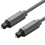 Kabel Optical UGREEN Toslink AV122 Audio Dolby 7.1 Pozlacený 1,5 m černý