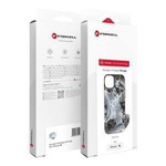Etui na iPhone 16 PRO Forcell F-Protect Mirage zgodny z MagSafe Military Drop-Test silver fog