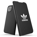 Základní černé Case Pouzdro ADIDAS Apple iPhone 13 Booklet