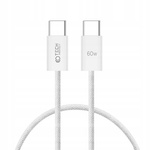 TECH-PROTECT ULTRABOOST CLASSIC KABEL TYPU C PD60W/3A 25CM BÍLÝ