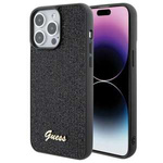 Etui Guess GUHCP15XPMSDGSK iPhone 15 Pro Max 6.7" czarny/black hardcase Disco Metal Script Case