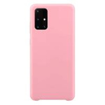 Silikon Case flexibilní silikonový pouzdro kryt Samsung Galaxy A72 4G růžový