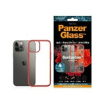 PanzerGlas KlarCase iPhone 12 Pro Max Mandarinrot AB