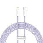 Baseus Dynamic 2 Series kabel pro rychlé nabíjení USB-C - Lightning 20W 480Mbps 2m fialový