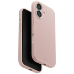 Etui UNIQ Lino do iPhone 17 Magclick     Charging różowy