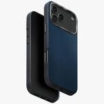 Etui UNIQ Lyden DS do iPhone 17 Pro Max  Magclick Charging niebiesko/czarny