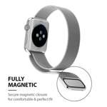 Crong Milano Steel - Stainless Steel Strap for Apple Watch 42/44 mm (Gold)