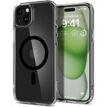 Obal Spigen Ultra Hybrid Mag MagSafe iPhone 15 Plus Black Case