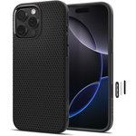 SPIGEN LIQUID AIR "T" MAG MAGSAFE IPHONE 16 PRO MAX NEGRO MATE