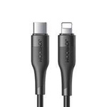 Joyroom kabel pro rychlé nabíjení USB - Lightning Power Delivery 2,4 A 20 W 1,2 m černý (S-1224M3)