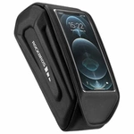 Rockbros 30120064001 voděodolná rámová taška na kolo s krytem na telefon - černá