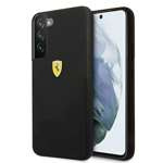 Pouzdro FERRARI Samsung Galaxy S22 Plus On Track Silicone Black Hardcase