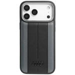 Etui Audi A6 Synthetic Leather MagSafe    do iPhone 17 Pro Max czarny