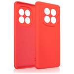 Beline Etui Silicone Xiaomi Redmi Note   14 Pro+ czerwony/red