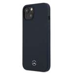 Pouzdro MERCEDES Apple iPhone 13 Mini Silicone Line Navy Blue Hardcase