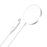 Choetech indukční nabíječka 15W s USB C kabelem bílá (T518-F)
