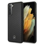 Pouzdro MERCEDES Samsung Galaxy S21 Plus G996 Dynamic Line MEHCS21MRCABK Black Hardcase