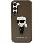 Obal Karl Lagerfeld Klhcs23shniktck S23 S911 Black/Black Hardcase Ikonik Karl Lagerfeld Case