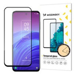 Wozinsky super odolné celoplošné lepené celoobrazovkové tvrzené sklo s černým rámem TCL 20L