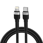 Wozinsky WNBCL2 Lightning / USB-C PD 30W kabel 2 m - černý