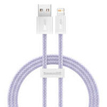 Baseus Dynamic 2 Series kabel USB-A - Lightning 2.4A 480Mbps 1m fialový
