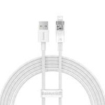 Baseus Explorer Series kabel USB - Lightning 2,4A 2 m bílý (CATS010102)