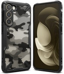 Obal Ringke Fusion X Design Obal Samsung Galaxy S23 Camouflage Black Case
