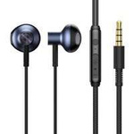 Baseus Encok H19 3,5mm mini jack pro kabelová sluchátka s dálkovým ovládáním a mikrofonem modrý (NGH19-01)