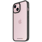 PanzerGlass ClearCase iPhone 15 6.1"D3O 2xMilitary grade czarny/black 1176
