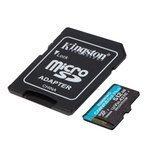 Kingston 512GB microSDXC Canvas Go! Plus fps 10 UHS-I 170 MB/s + adaptér