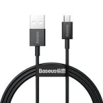 Baseus Superior USB-A / Micro-USB 2A-Kabel 1 m – schwarz