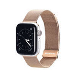 Dux Ducis magnetický řemínek k Watch 7 7/6/5/4/3/2 / SE (45/44 / 42 mm) magnetický řemínek zlatý (milánská verze)